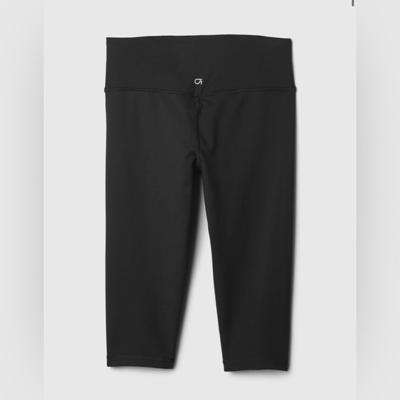 GapFit High Rise Power Crop Leggings Black - Picture 5 of 13